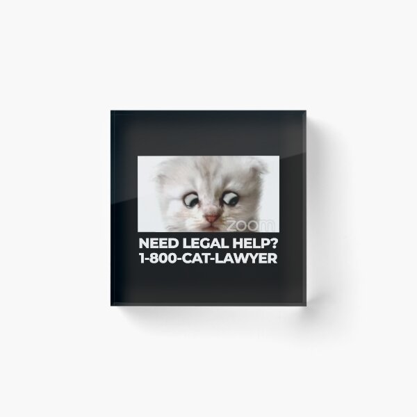 Item preview, Call Cat Lawyer designed and sold by EnjoyMyTees.