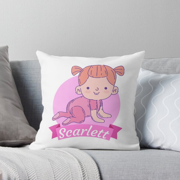 Item preview, Scarlett Girl names for babies designed and sold by Piztees.