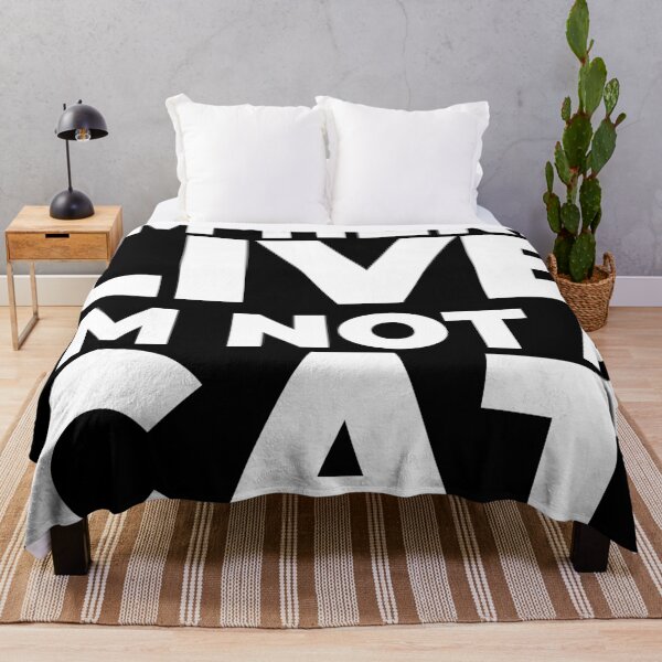 Item preview, I'm here LIVE, I'm not a cat designed and sold by EnjoyMyTees.