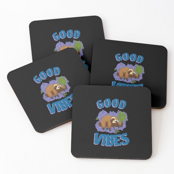 Item preview, Sloth GOOD VIBES ONLY LOVE designed and sold by GOOD-TIME.