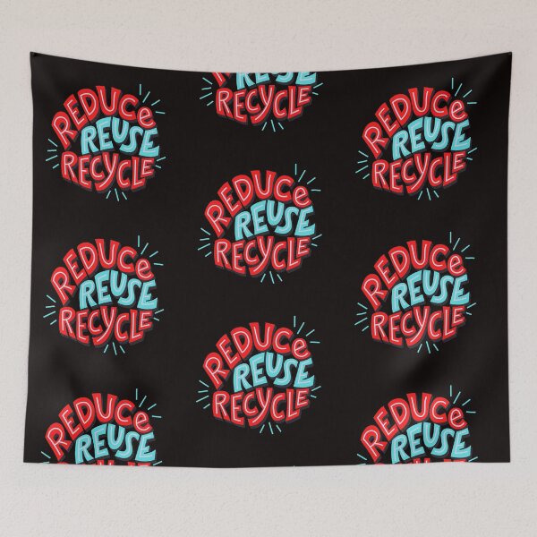 Item preview, REDUCE REUSE RECYCLE designed and sold by passiveink.