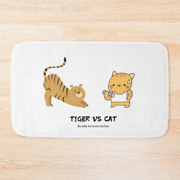 Item preview, Cat Vs Tiger designed and sold by BlascoShop.