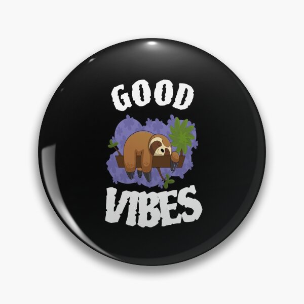 Item preview, Sloth GOOD VIBES ONLY LOVE designed and sold by GOOD-TIME.