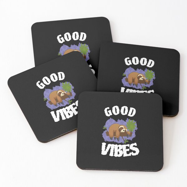 Item preview, Sloth GOOD VIBES ONLY LOVE designed and sold by GOOD-TIME.