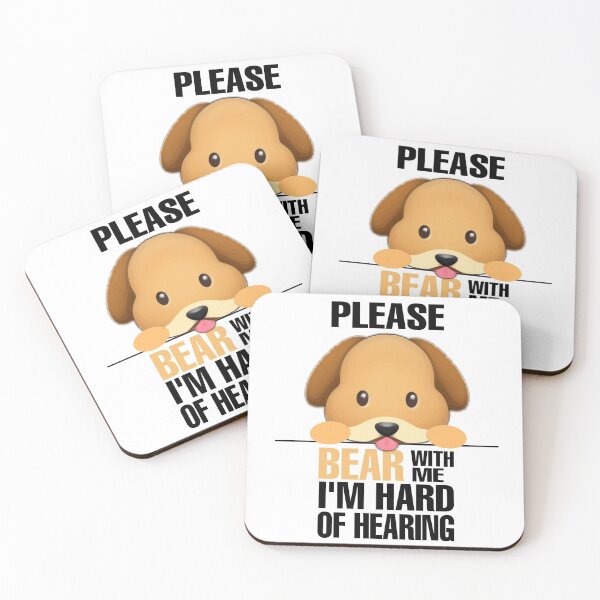 Item preview, Hearing Impaired Cute Design  designed and sold by KirkyEdits.
