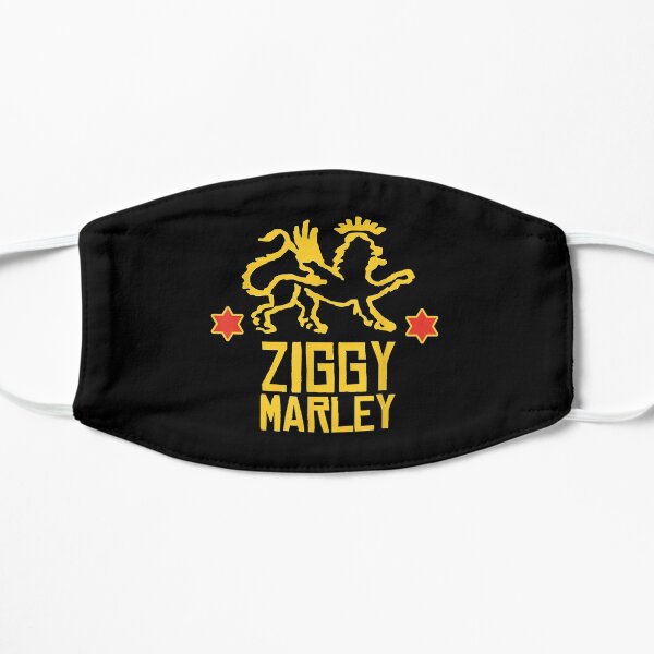 Ziggy Marley Official Merchandise - Lion Logo Stars Flat Mask