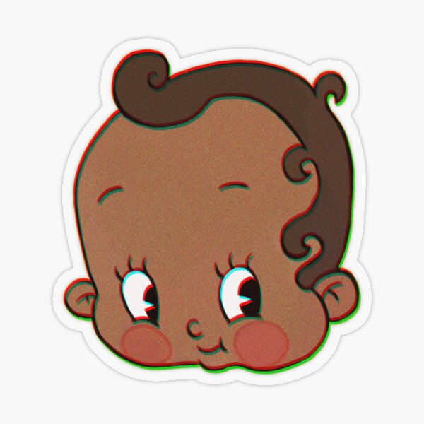 Baby Face Club Transparent Sticker