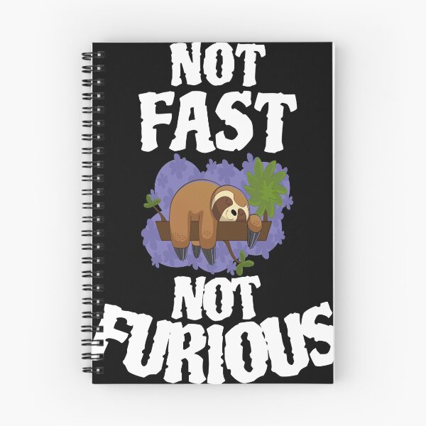 Item preview,  Sloth not fast not furious designed and sold by GOOD-TIME.