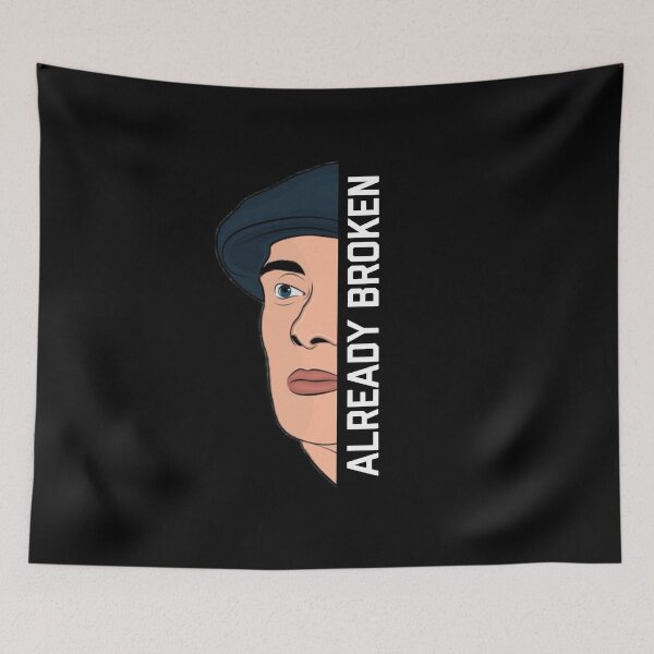 Item preview, Already broken.(whitetext) designed and sold by CheepShop.