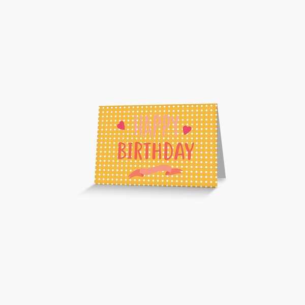 Happy birthday to you wishes Greeting Card