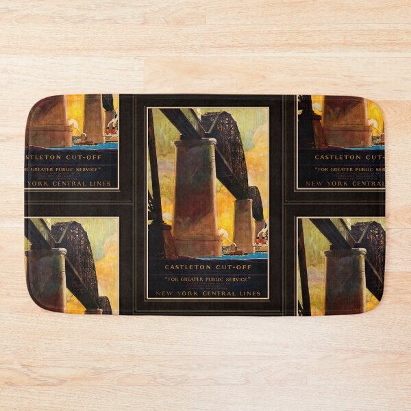 Item preview, Castleton Cut-Off Alfred H. Smith Memorial Bridge New York Central Lines designed and sold by Xzendor7 Digital Art Creations.