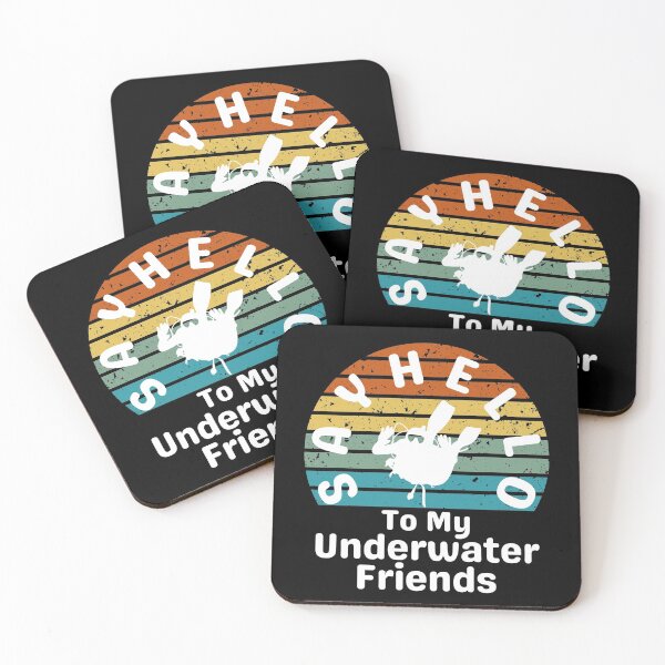 Item preview, Say Hello To My Underwater Friends designed and sold by StudioAquaLumos.