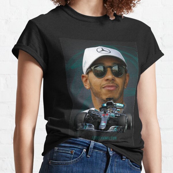 Lewis Hamilton Union Jack 44 Motor Racing T-Shirt