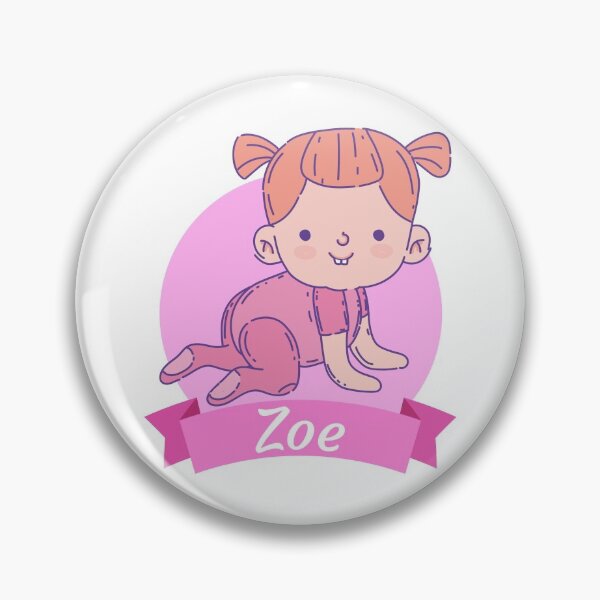 Item preview, Zoe Girl names for babies designed and sold by Piztees.