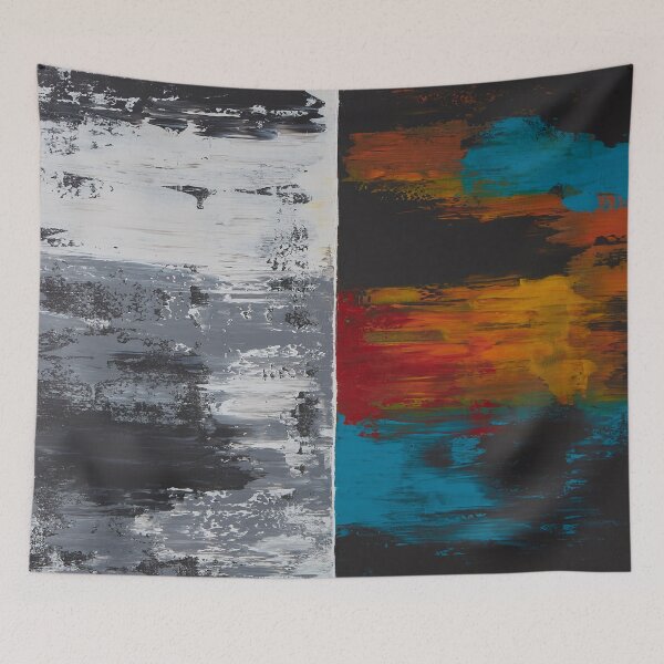 Item preview, Positive & Negative - Original Abstract Painting  designed and sold by AlessandraViola.