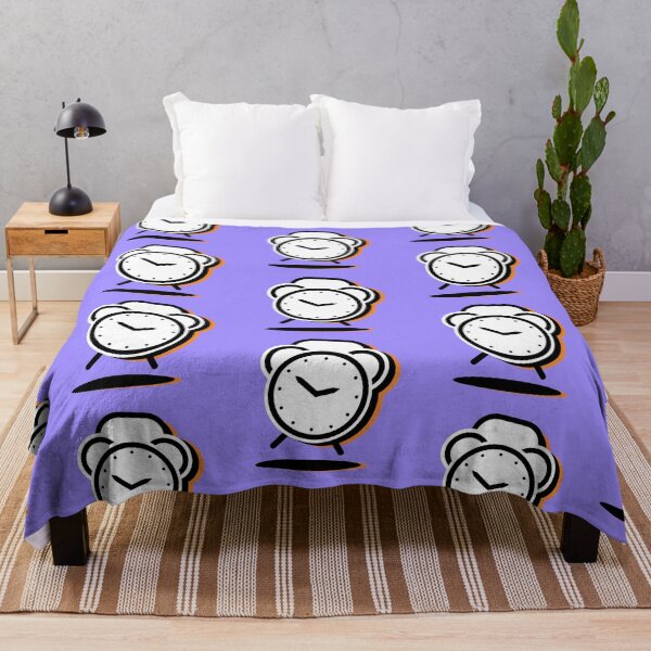 Item preview, Tik...Tik...I'm your funny clock-purple background designed and sold by CSouissi.