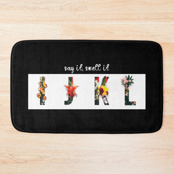 Item preview, Alphabet with flowers designed and sold by kikinafashion.