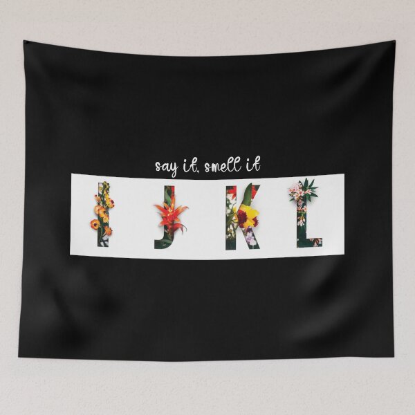 Item preview, Alphabet with flowers designed and sold by kikinafashion.