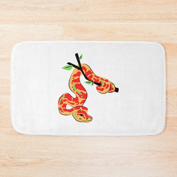 Item preview, Red Orange Snake designed and sold by dailygarbs.
