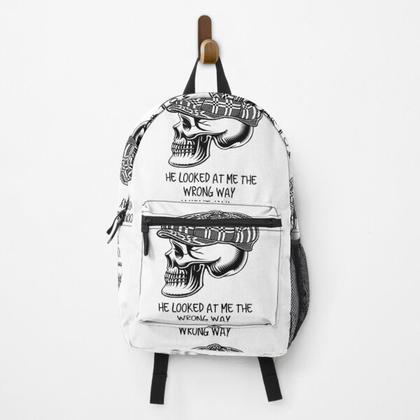 Item preview, He Looked At Me The Wrong.(blacktext) designed and sold by CheepShop.