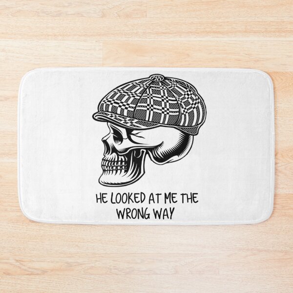 Item preview, He Looked At Me The Wrong.(blacktext) designed and sold by CheepShop.
