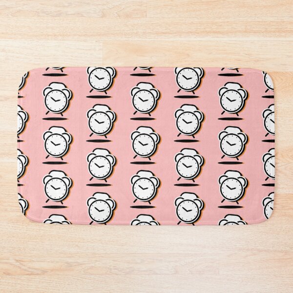 Item preview, Tik...Tik...I'm your funny clock-light pink background designed and sold by CSouissi.