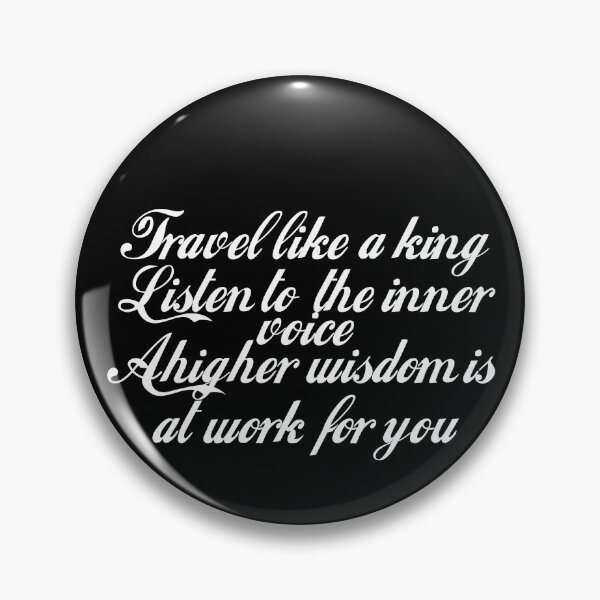 Item preview, Travel like King - funkadelic quote designed and sold by Philippe Derungs.