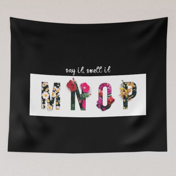 Item preview, Alphabet and flowers designed and sold by kikinafashion.