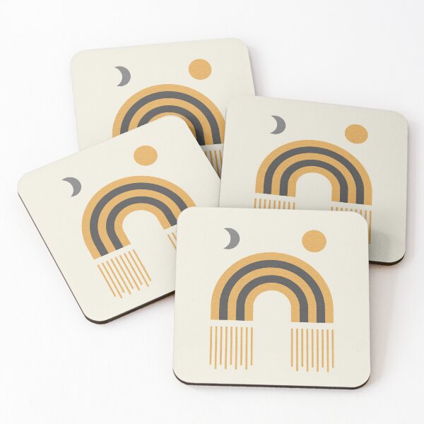 Item preview, Moon & Sun - Mid Century Modern designed and sold by moonlightprint.