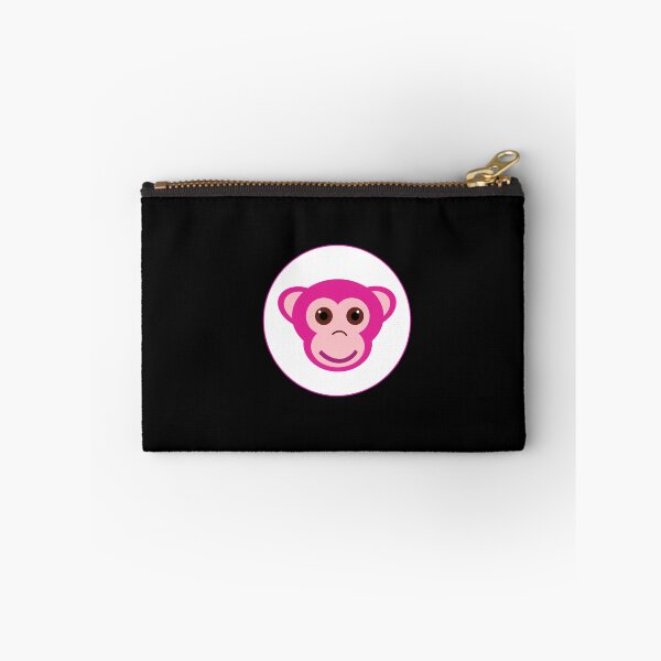 Item preview, Pink monkey face designed and sold by Tanya Mihe.