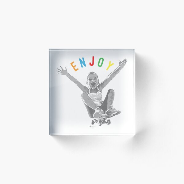 Enjoy design Acrylic Block