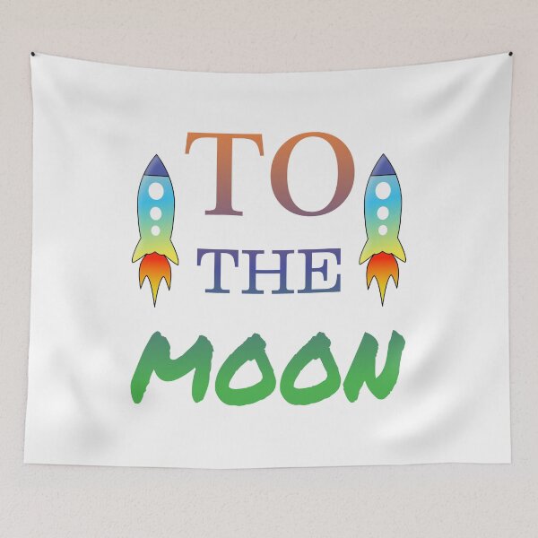 Item preview, TO THE MOON WSB ROCKET designed and sold by GOOD-TIME.