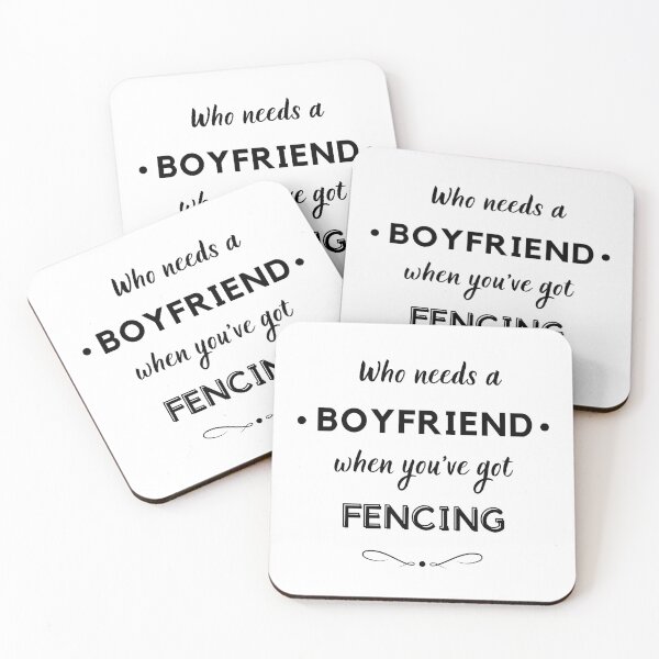 Item preview, Who needs a boyfriend when you've got fencing designed and sold by TheGreenGoat.