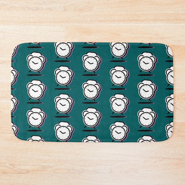 Item preview,  Tik...Tik...I'm your funny clock-green blue background designed and sold by CSouissi.
