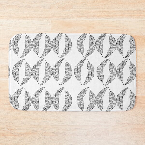 Item preview, feathers pattern white designed and sold by sarahnanziri.