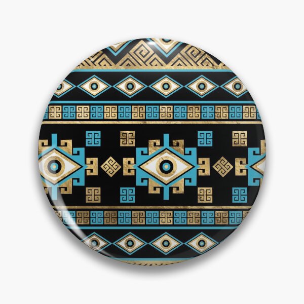 Item preview, Greek Meander Key and Evil Eye  designed and sold by k9printart.
