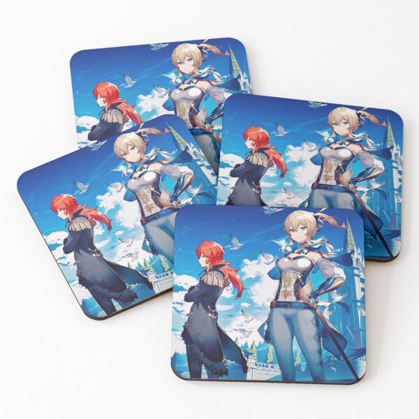 Item preview, Diluc and Jean | Genshin Impact designed and sold by Reigill.