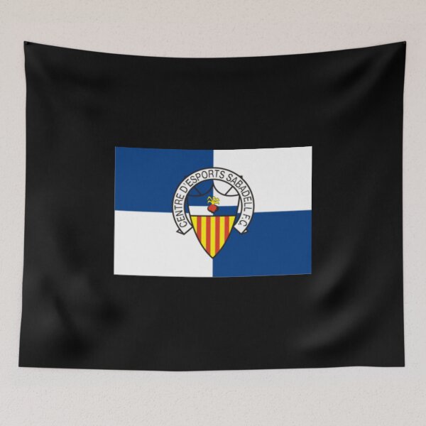 Item preview, sabadell futbol coat of arms designed and sold by mikoala50.