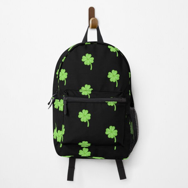 Item preview, Lucky Shamrock Pattern - Symbol of Saint Patrick's Day in Black Background designed and sold by kongju.
