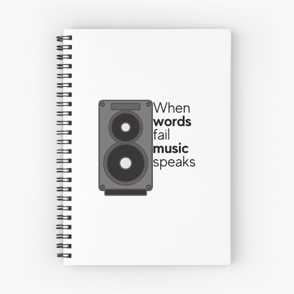 Item preview, When words fail music speaks designed and sold by alexeerma.