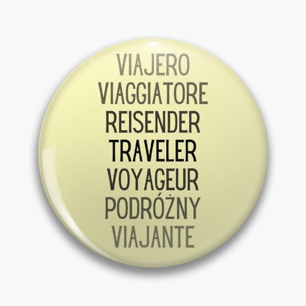 Item preview, Traveler, foreign languages designed and sold by Unchainthebeast.
