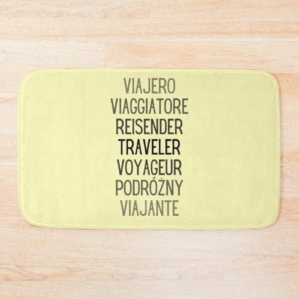 Item preview, Traveler, foreign languages designed and sold by Unchainthebeast.