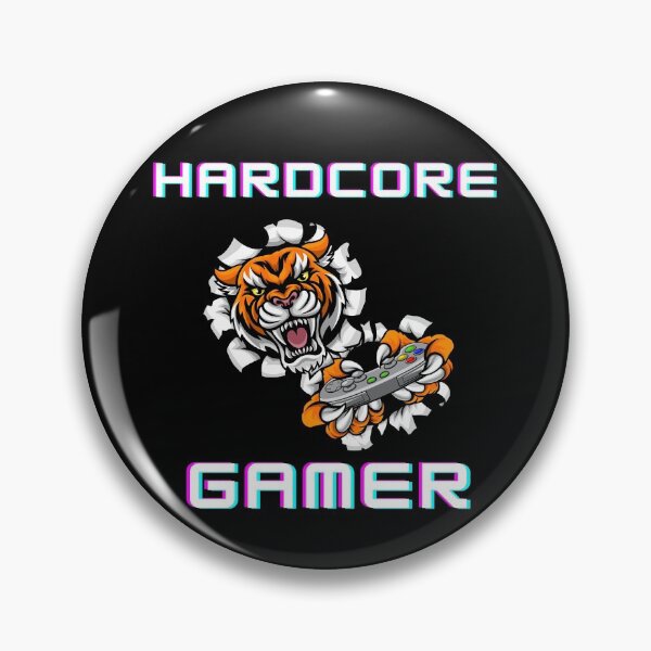 Item preview, Hardcore Gamer designed and sold by Pirlogea Alecs.