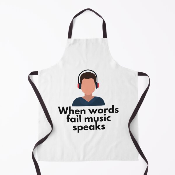 Item preview, When words fail music speaks design designed and sold by alexeerma.