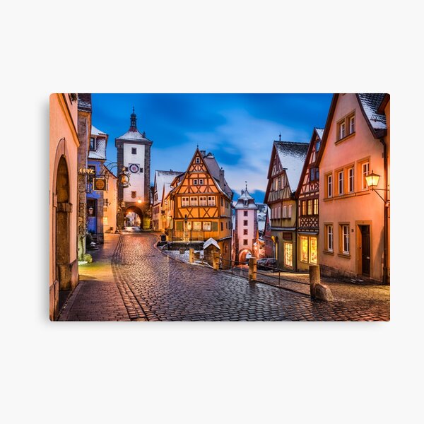 Schneekugel Rothenburg Tauber Rathaus Rödertor Snowglobe Germany Souvenir 