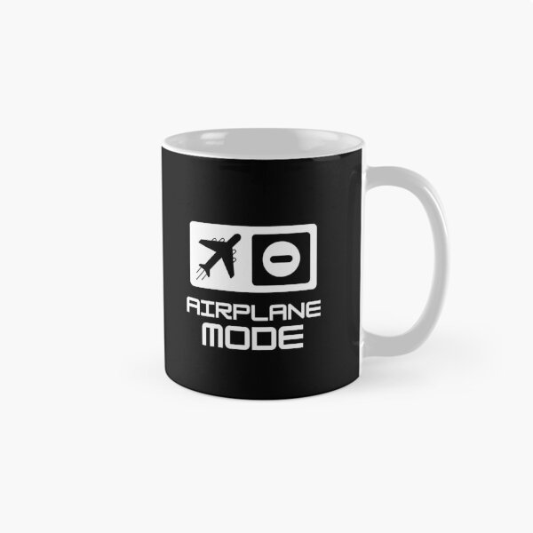 Item preview, airplane mode | white designed and sold by aeroaware.