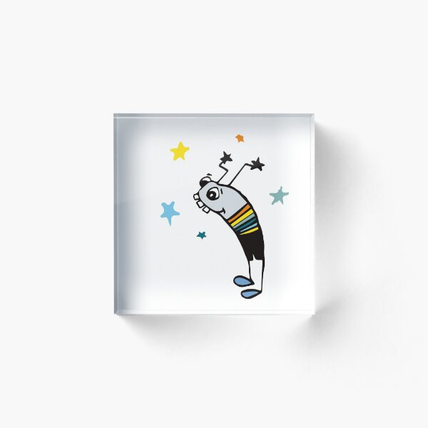 Fratzi_stars Acrylblock
