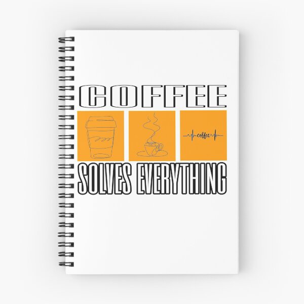Item preview, Coffee solves everything designed and sold by Memetrending.
