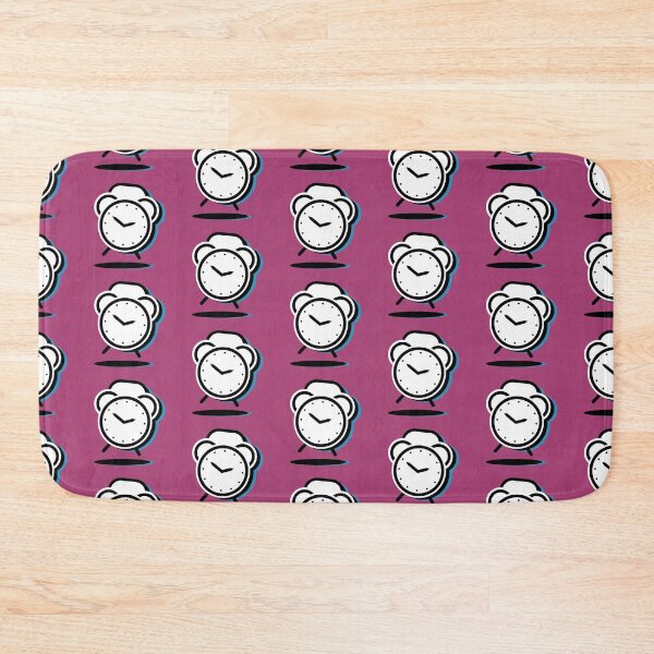 Item preview,  Tik...Tik...I'm your funny clock-purple background designed and sold by CSouissi.