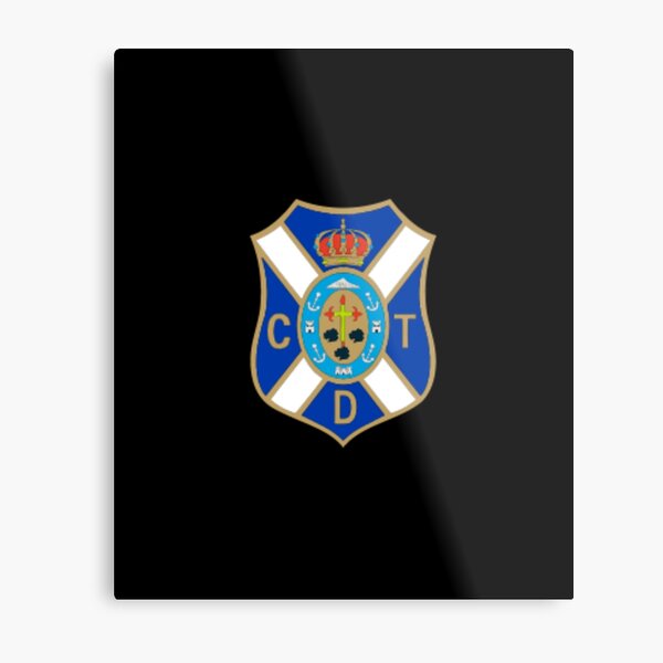 cd tenerife flag coat of arms Metal Print